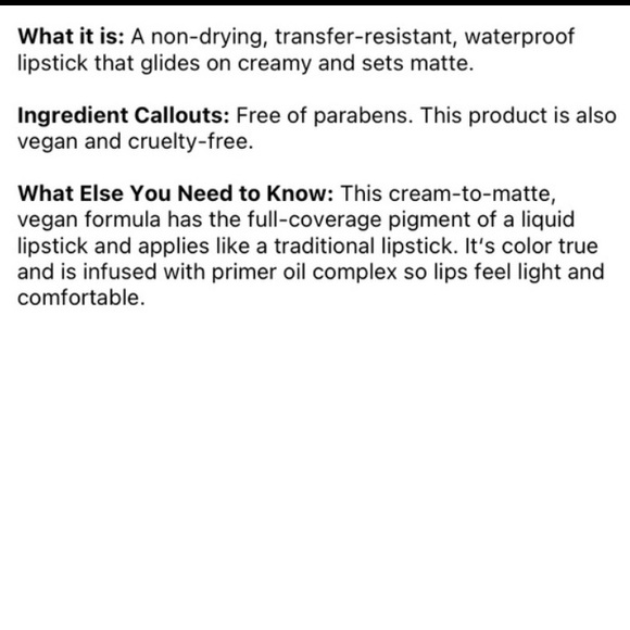 Smashbox Always On Cream to Matte Lipstick in Big Night BNIB - Picture 11 of 16